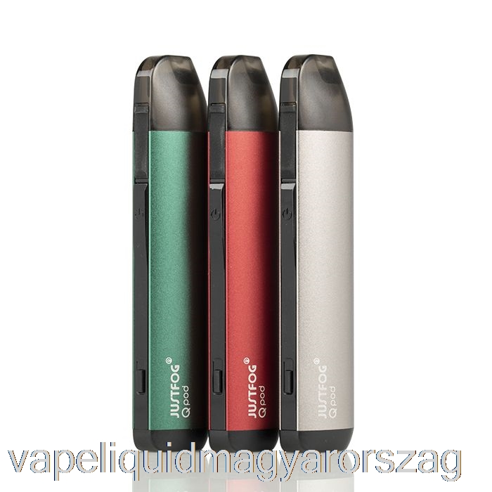 Justfog Qpod Pod Rendszer Fekete Vape Folyadék